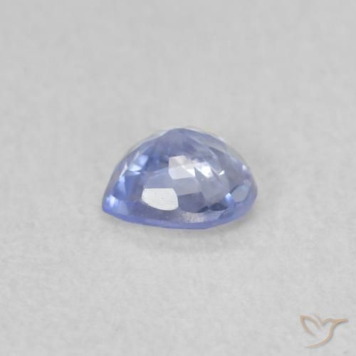 Sapphire Gemstone in 4 x 4 mm (calibrated) Size for Sale, Sapphire Stone in Pastel Blue Color