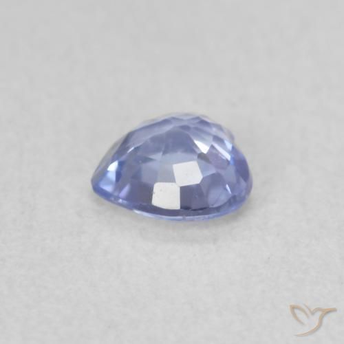 Sapphire Gemstone in 4.4 x 4.3 mm Size for Sale, Sapphire Stone in Pastel Blue Color