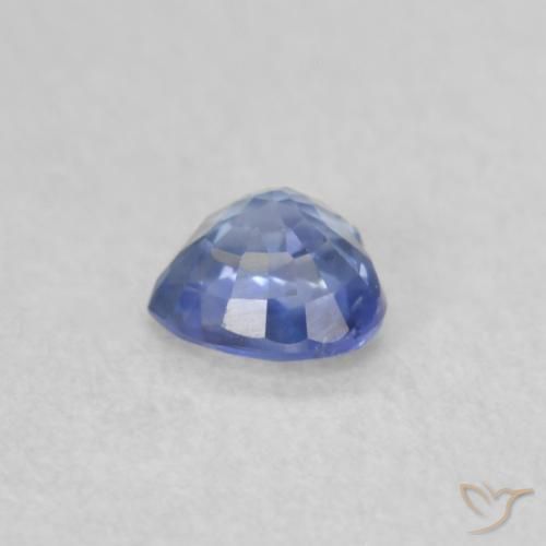 Sapphire Gemstone in 4.2 x 4 mm Size for Sale, Sapphire Stone in Pastel Blue Color