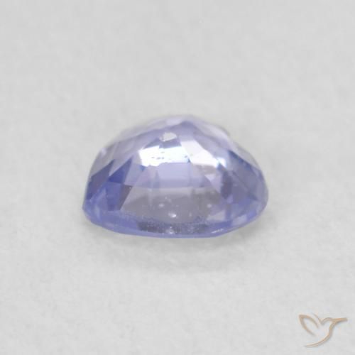 Sapphire Gemstone in 4.5 x 4.3 mm Size for Sale, Sapphire Stone in Pastel Blue Color