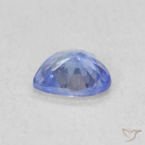 Sapphire Gemstone in 4.6 x 4.5 mm Size for Sale, Sapphire Stone in Pastel Blue Color