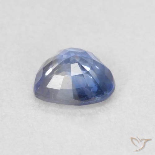 Sapphire Gemstone in 4.3 x 4.3 mm Size for Sale, Sapphire Stone in Medium Dark Blue Color