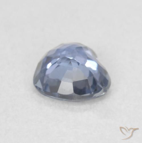 Sapphire Gemstone in 4.7 x 4.3 mm Size for Sale, Sapphire Stone in Light Violet Blue Color