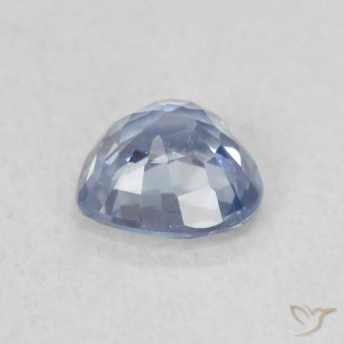 Sapphire Gemstone in 4.4 x 4.3 mm Size for Sale, Sapphire Stone in Baby Blue Color