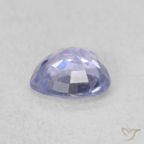 Sapphire Gemstone in 4.5 x 4.5 mm Size for Sale, Sapphire Stone in Light Purplish Blue Color