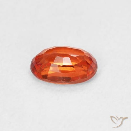 Sapphire Gemstone in 6 x 4 mm (calibrated) Size for Sale, Sapphire Stone in Intense Red Color