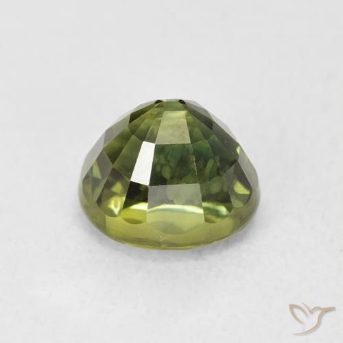 Sapphire Gemstone in 6.9 x 6.3 mm Size for Sale, Sapphire Stone in Multicolor Color