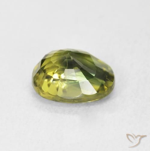 Sapphire Gemstone in 8.4 x 6.8 mm Size for Sale, Sapphire Stone in Multicolor Color