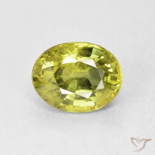 2.65ct Natural Warm Earthy Green Sapphire, Oval, VVS-VS
