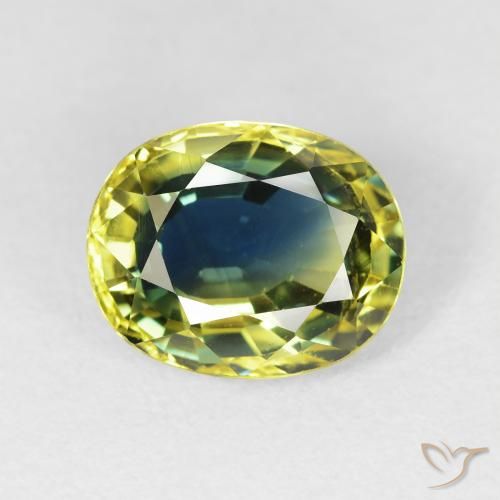 4.18ct Natural Multicolor Sapphire, Oval, VS