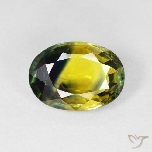 3.52ct Natural Multicolor Sapphire, Oval, VS