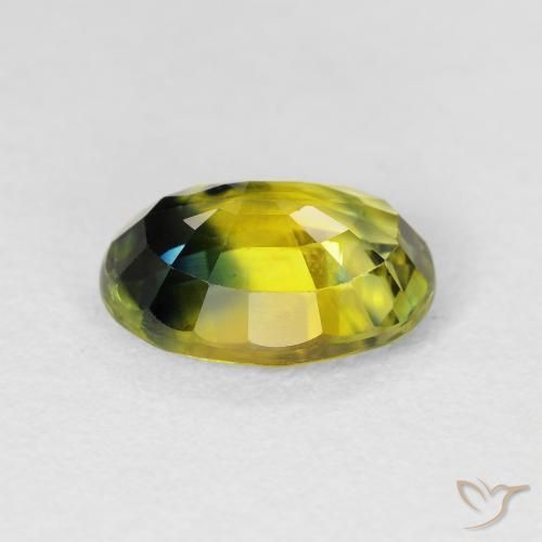Sapphire Gemstone in 10.5 x 7.6 mm Size for Sale, Sapphire Stone in Multicolor Color