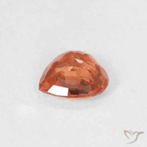 Sapphire Gemstone in 4.6 x 4.6 mm Size for Sale, Sapphire Stone in Medium Red Color