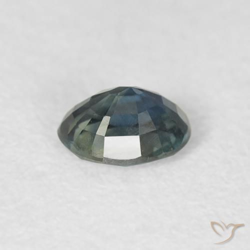 Sapphire Gemstone in 4.6 x 3.5 mm Size for Sale, Sapphire Stone in Dark Blue Color
