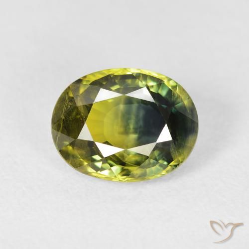 3.35ct Natural Multicolor Sapphire, Oval, VS