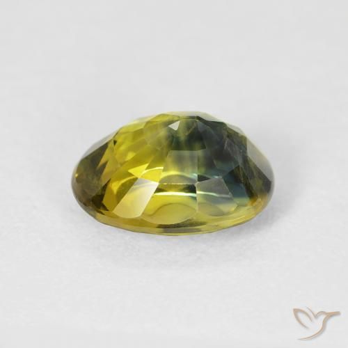 Sapphire Gemstone in 9.6 x 7.5 mm Size for Sale, Sapphire Stone in Multicolor Color