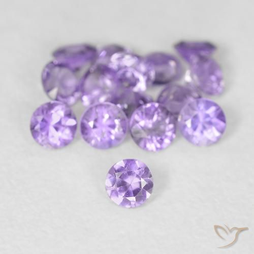 1.16 ctw Violet Sapphire Gemstones, Sapphire Gems in Diamond-Cut Shape for Sale.
