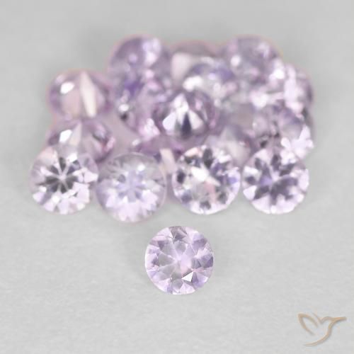 1.75 ctw Purple Sapphire Stones, Natural Sapphire in Diamond-Cut Shape for Sale