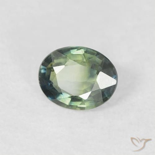 0.30 ct Blue Sapphire Stone, Natural Sapphire in Oval Facet Shape for Sale