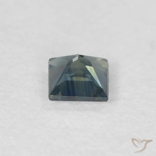 Sapphire Gemstone in 3.5 x 3.5 mm Size for Sale, Sapphire Stone in Dark Blue Color