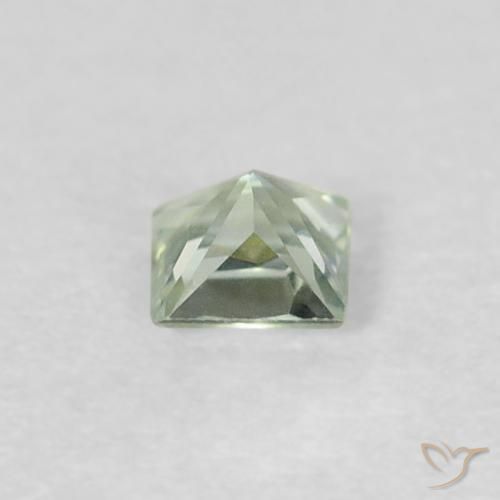 Sapphire Gemstone in 3 x 3 mm (calibrated) Size for Sale, Sapphire Stone in Bluish Green Color