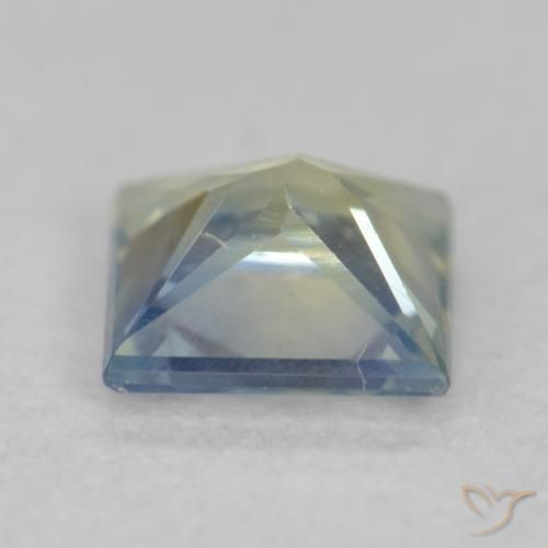 Sapphire Gemstone in 3.7 x 3.7 mm Size for Sale, Sapphire Stone in Teal Color