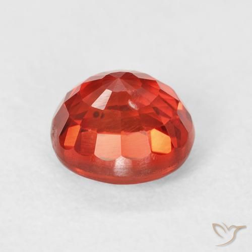 Sapphire Gemstone in 6 mm (calibrated) Size for Sale, Sapphire Stone in Intense Red Color