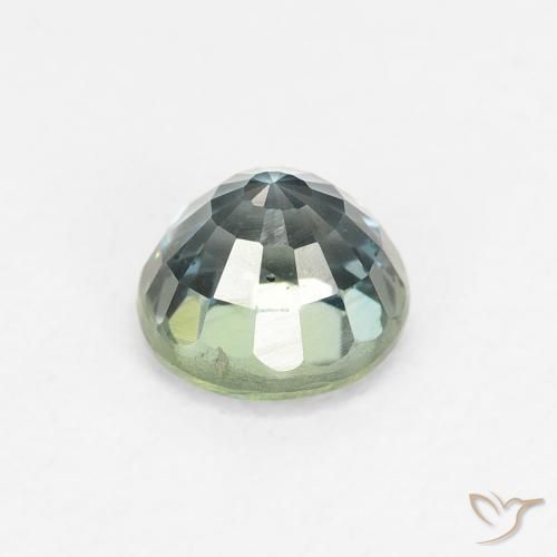 Sapphire Gemstone in 5 mm (calibrated) Size for Sale, Sapphire Stone in Very Light Blue Color