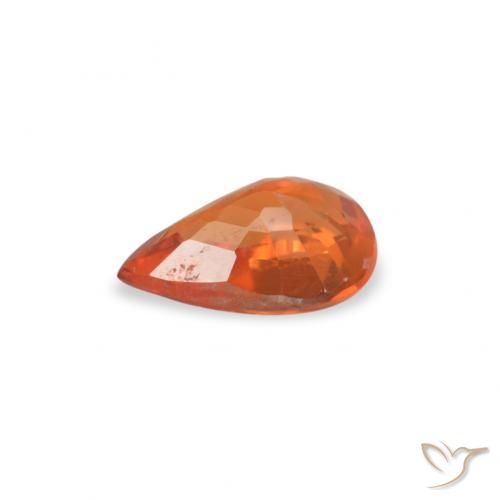 Sapphire Gemstone in 6 x 4 mm (calibrated) Size for Sale, Sapphire Stone in Intense Red Color