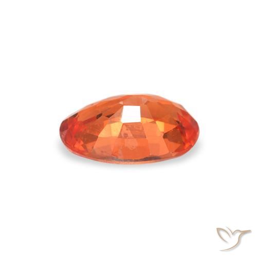 Sapphire Gemstone in 6 x 4 mm (calibrated) Size for Sale, Sapphire Stone in Bright Crimson Red Color