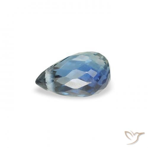 Sapphire Gemstone in 5.1 x 3.4 mm Size for Sale, Sapphire Stone in Teal Color