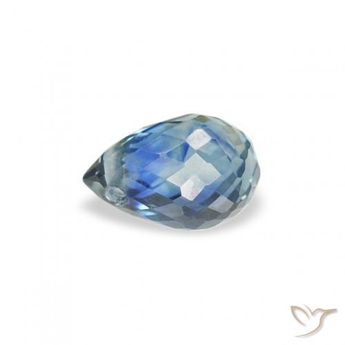 Sapphire Gemstone in 4.9 x 3.4 mm Size for Sale, Sapphire Stone in Teal Color