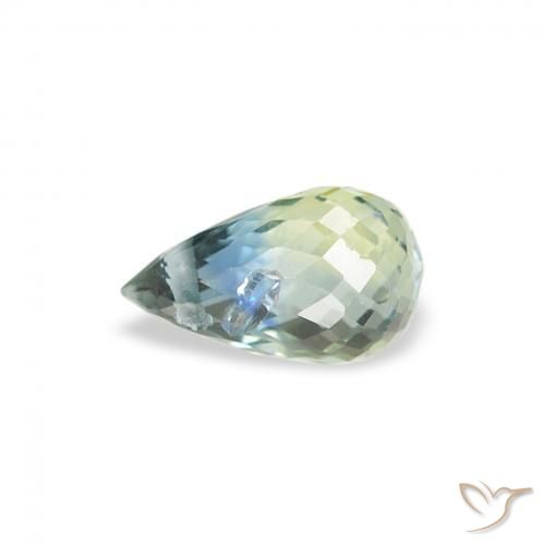 Sapphire Gemstone in 5.7 x 3.6 mm Size for Sale, Sapphire Stone in Teal Color