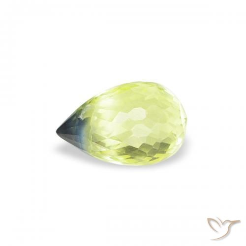 Sapphire Gemstone in 4.8 x 3.1 mm Size for Sale, Sapphire Stone in Light Yellow Color