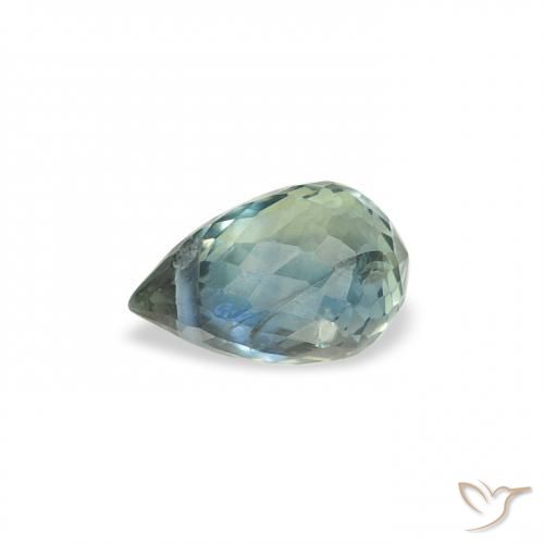 Sapphire Gemstone in 5.6 x 3.6 mm Size for Sale, Sapphire Stone in Teal Color
