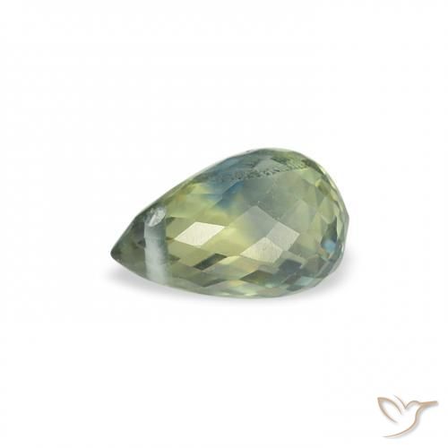 Sapphire Gemstone in 5.8 x 3.6 mm Size for Sale, Sapphire Stone in Greenish Blue Color