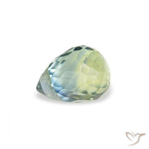 Sapphire Gemstone in 5.2 x 4 mm Size for Sale, Sapphire Stone in Teal Color