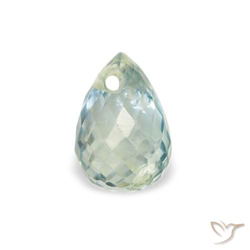 0.78ct Natural Teal Sapphire, Briolette, VS