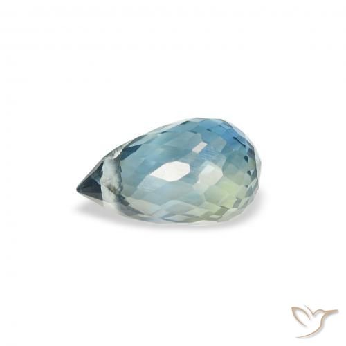 Sapphire Gemstone in 6.5 x 4 mm Size for Sale, Sapphire Stone in Teal Color