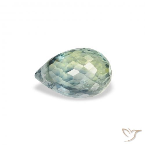 Sapphire Gemstone in 6.5 x 4.2 mm Size for Sale, Sapphire Stone in Teal Color
