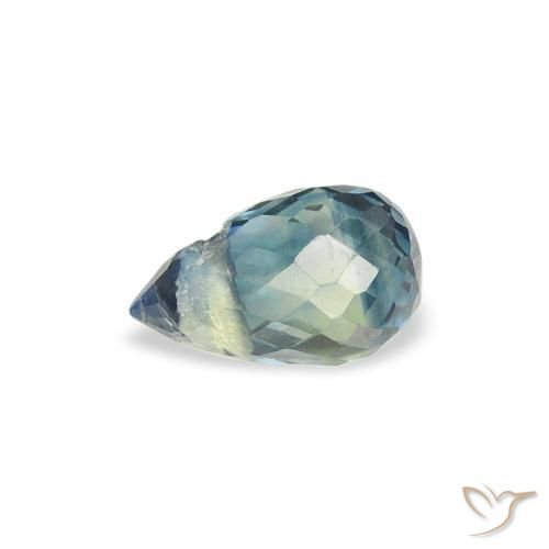 Sapphire Gemstone in 5.5 x 3.4 mm Size for Sale, Sapphire Stone in Teal Color