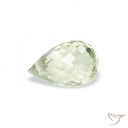 Sapphire Gemstone in 6 x 4 mm (calibrated) Size for Sale, Sapphire Stone in Very Light Green Color