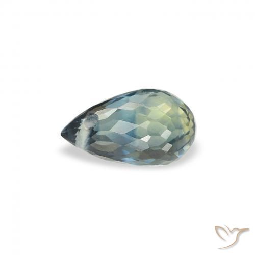 Sapphire Gemstone in 5.5 x 3.3 mm Size for Sale, Sapphire Stone in Teal Color