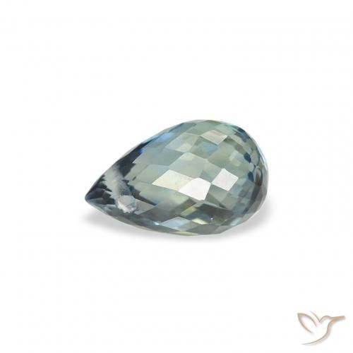 Sapphire Gemstone in 6 x 4 mm (calibrated) Size for Sale, Sapphire Stone in Teal Color