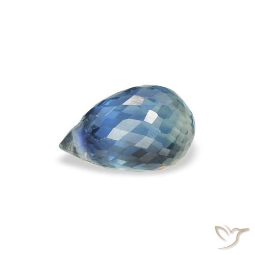 Sapphire Gemstone in 6 x 4 mm (calibrated) Size for Sale, Sapphire Stone in Teal Color