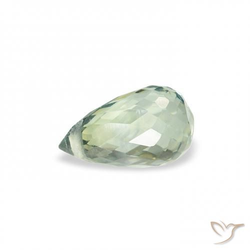 Sapphire Gemstone in 5.9 x 3.5 mm Size for Sale, Sapphire Stone in Light Green Color