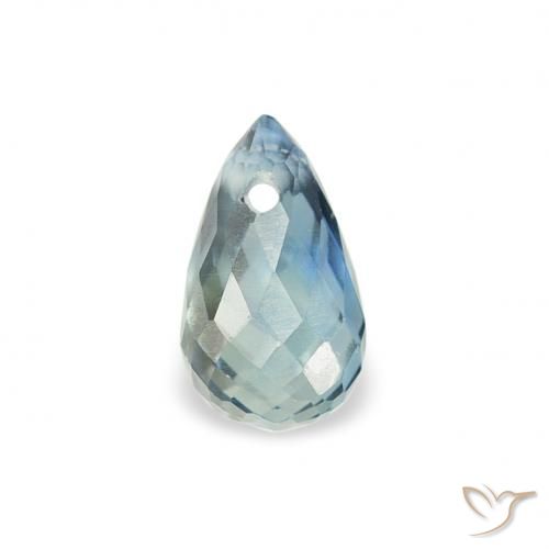 0.49ct Natural Teal Sapphire, Briolette, VS