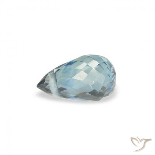 Sapphire Gemstone in 5.5 x 3.3 mm Size for Sale, Sapphire Stone in Teal Color