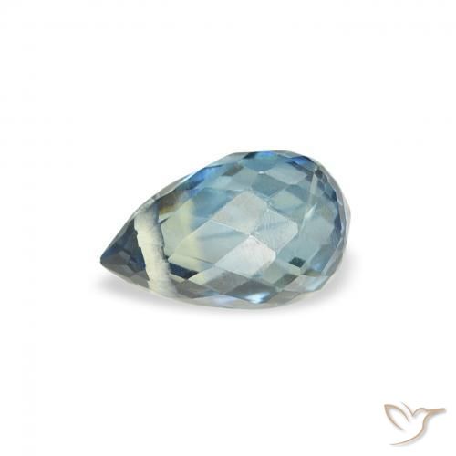 Sapphire Gemstone in 7.6 x 3.6 mm Size for Sale, Sapphire Stone in Teal Color