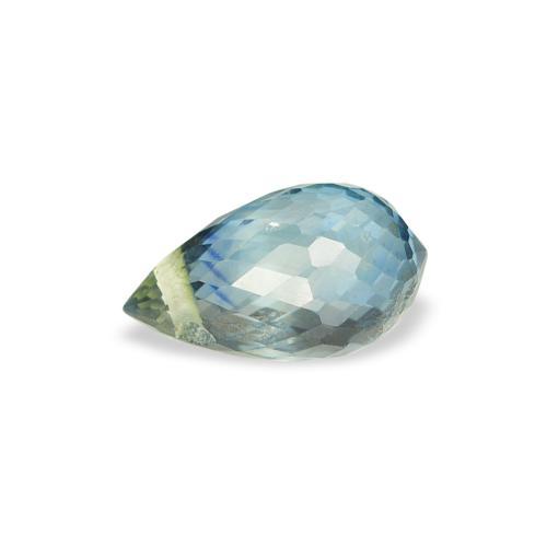 Sapphire Gemstone in 6.4 x 3.8 mm Size for Sale, Sapphire Stone in Light Pear Green Color